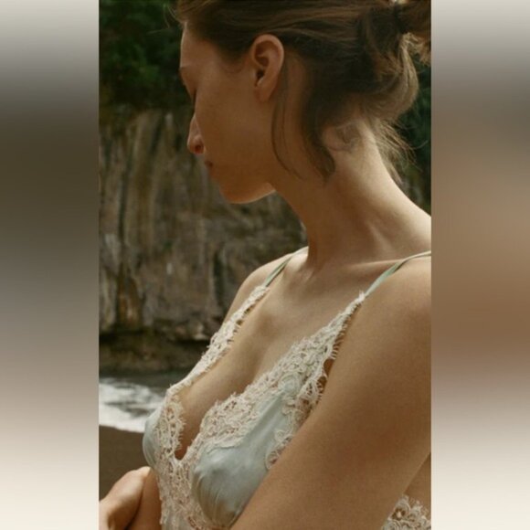 NWT DOEN Venus Dress in Creme De Menthe Size Small - Picture 4 of 13